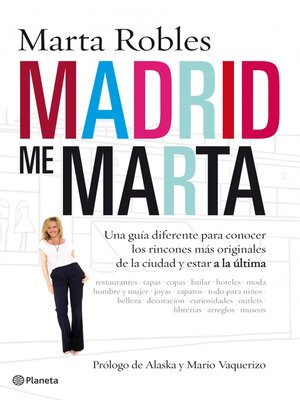 cover image of Madrid me Marta